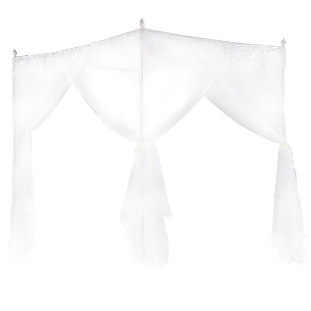 Роскошная принцесса, три боковых отверстия, занавеска для кровати, сетка-балдахин, москитная сетка, постельное белье