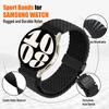 Braided solo loop band For Galaxy Watch 7/FE/6/5/pro/4/Classic Bracelet correa Huawei watch GT 2 3 pro 4 20mm 22mm watch straps
