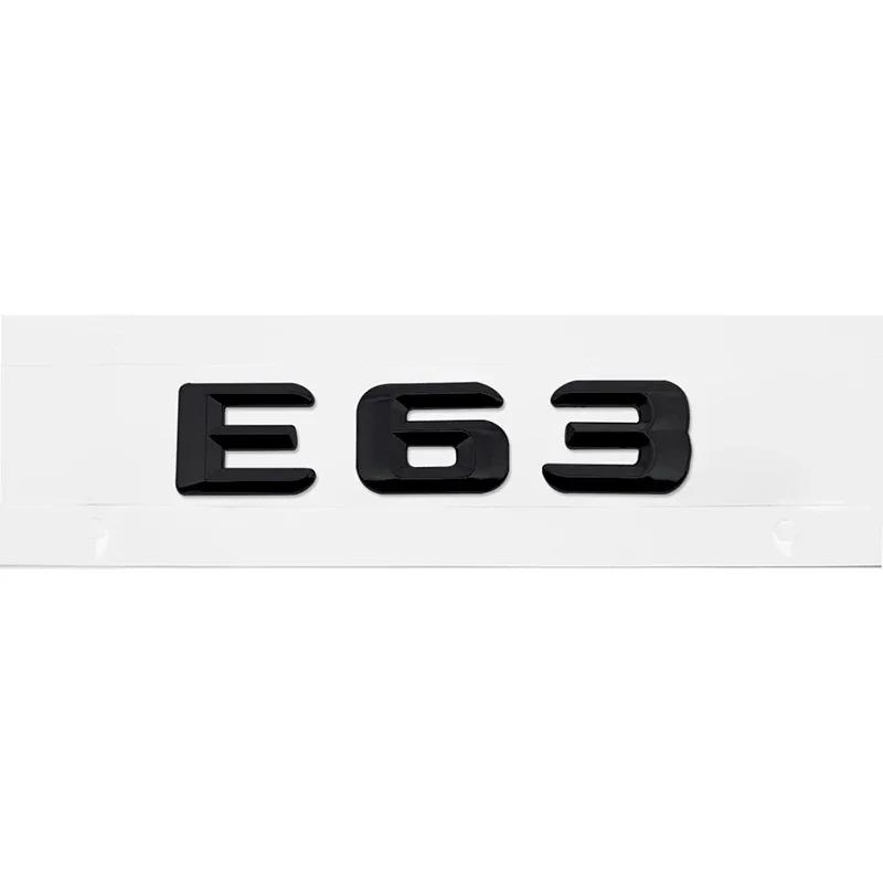 Car Tail Letter Number Emblem Sticker Rear Trunk Badge Decal for Mercedes Benz E Class E53 E55 E63 E200 E220 E230 E240 E250 E260 AX1 