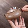 Китайский Исинский Ручной Фиолетовый Глиняный Чайник Домашний Сырой Руды Цзыша Чайник Красота Чайное Ситечко Чайник Традиционный Чайный Набор 150 мл