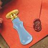 Retro Stamp Handle Multipurpose DIY Seal Handle Craft Supplies Sealing Wax Handle Envelope Decorative (Handle without Stamp )