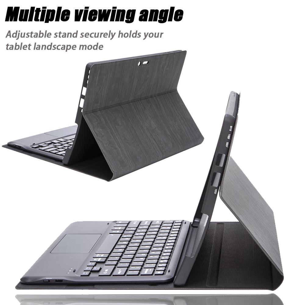 Для Microsoft Surface Pro 4 5 6 Pro7 Беспроводная портативная Bluetooth 3,0 тачпад клавиатура ТПУ чехол кобура защитный чехол для планшета