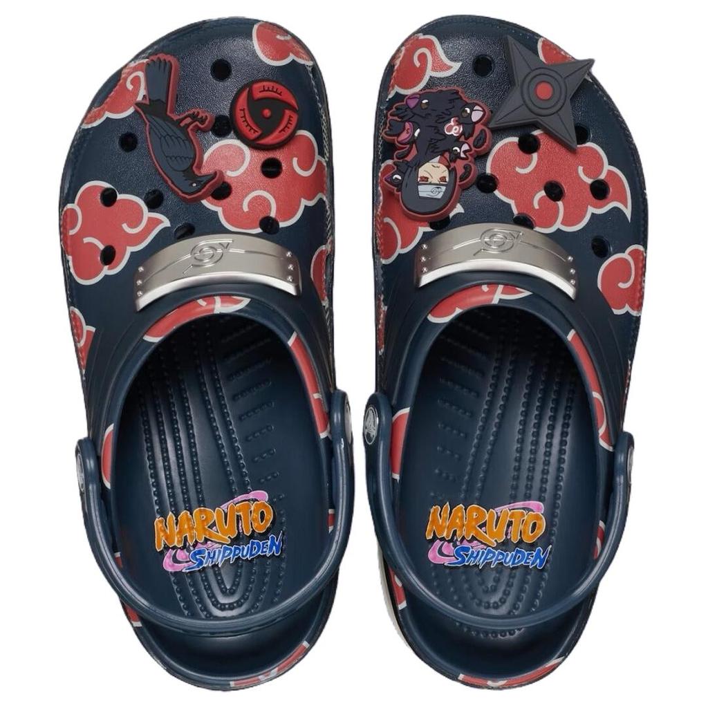 Naruto Shippuden X Crocs Classic Clog Itachi Unisex Sneakers Blue Navy 209883-48I
