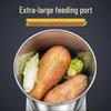 Stainless Steel Vegetable Chopper: Chopped Vegetable Machine, Sweet Potato Vine Pulverizer, Melon and Grass Cutter for Chicken Feeding and Farm Use