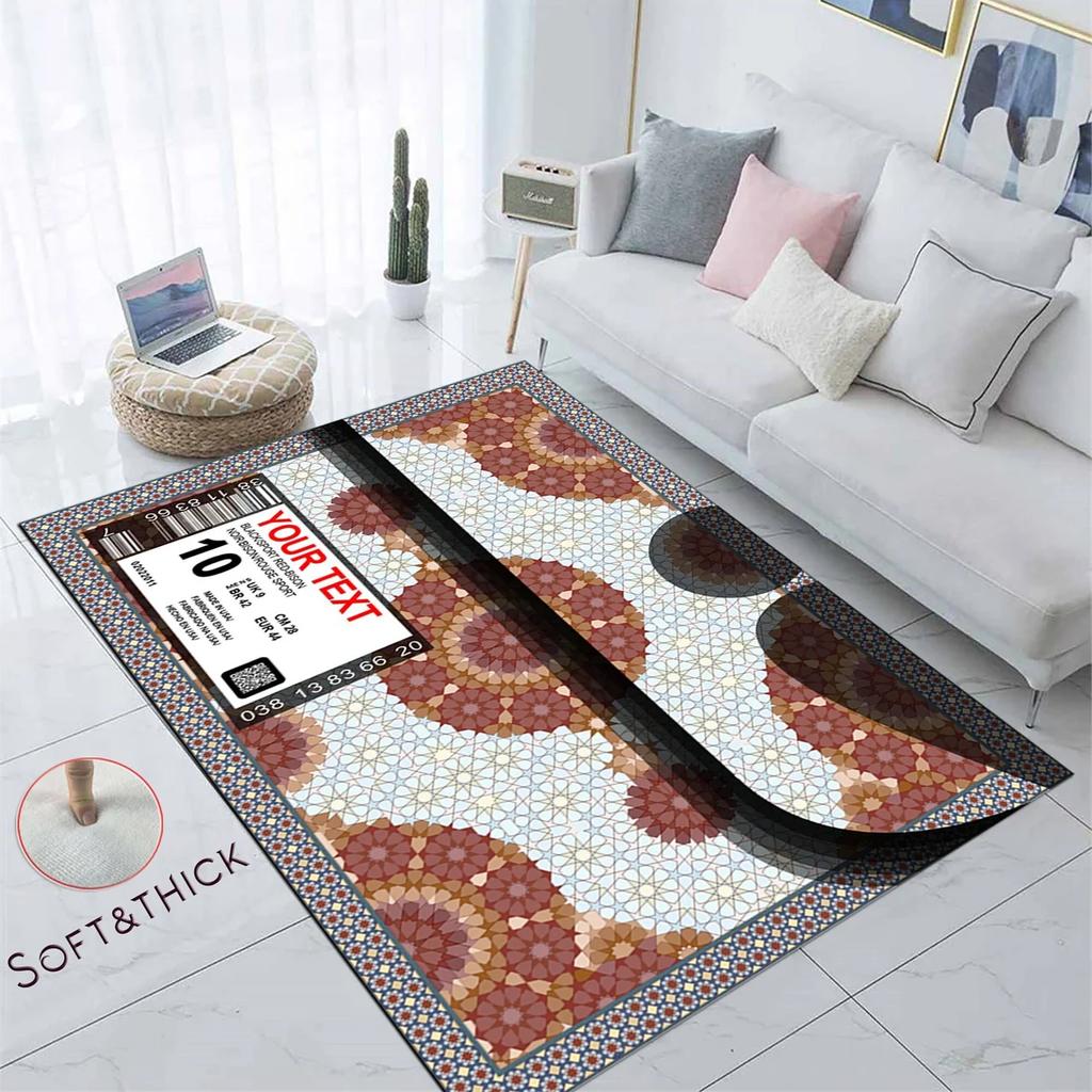 Современный ковер-вдохновение кроссовками для декора спальни, гостиной, нескользящий, удобный коврик, уникальная идея подарка для него, мальчиков, подростков, декор