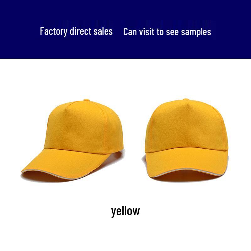 Хлопковая бейсболка с логотипом на заказ - Солнцезащитная шляпа и волонтерская кепка