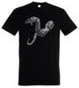Tribal Snake Mens T-Shirt Snake Tattoo Old School Flash Artist Studio