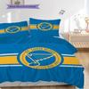 St. Louis Blues Pattern Bedding Quilt Set Quilt Cover Pillowcase Home Decoration Birthday Gift (1 * duvet cover + 2 * pillowcase, without core)