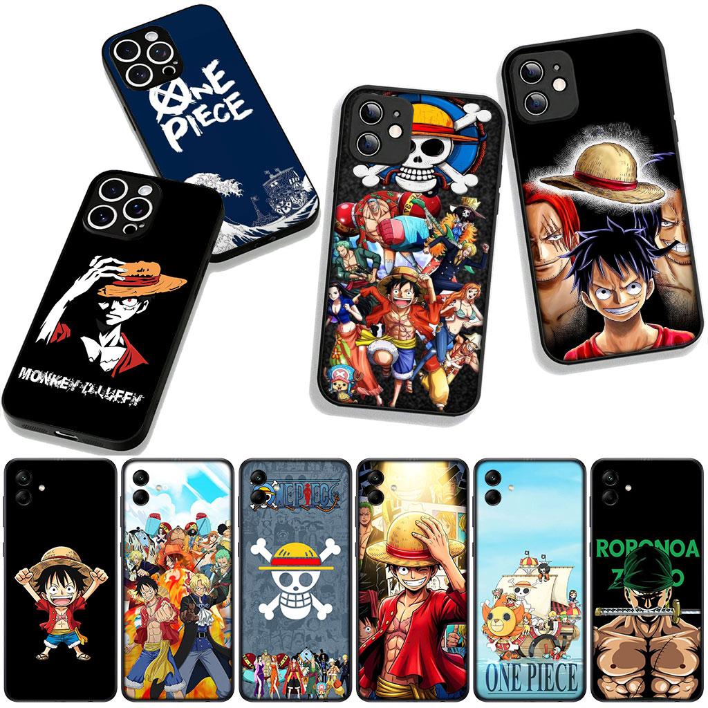 Логотип One Zoro Luffy Piece Аниме Чехол для Motorola Moto G54 G05 G24 G45 G55 G75 G85 G15 G57 G86 Power Edge 50 30 Fusion neo Pro