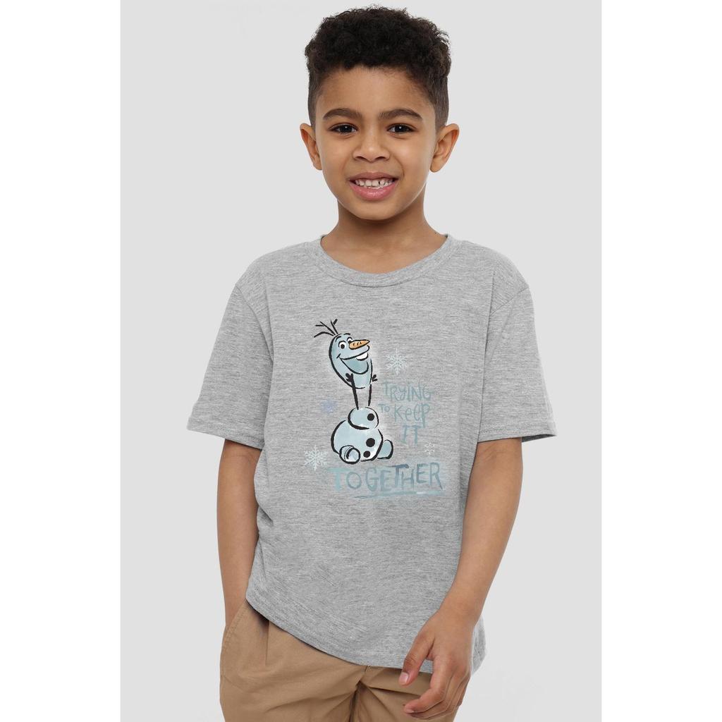 frozen Футболка «Дети пытаются сохранить целостность Олафа»