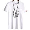 T Shirt for Men 2023 Men's Clothing Fitness White O Neck Anime Man T-shirt For Male Oversized Tops New Men T-shirts Goth Punk