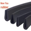 U-образная резиновая противоударная звукоизоляционная уплотнительная лента для стекла
