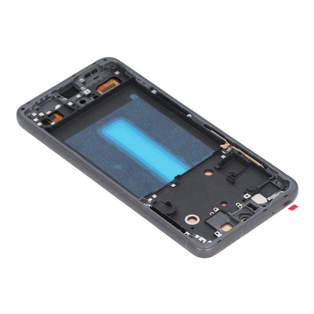 Комплект для замены экрана телефона Черный с рамкой Инструменты для ремонта Сборка дигитайзера экрана телефона для S21 FE Версия для США