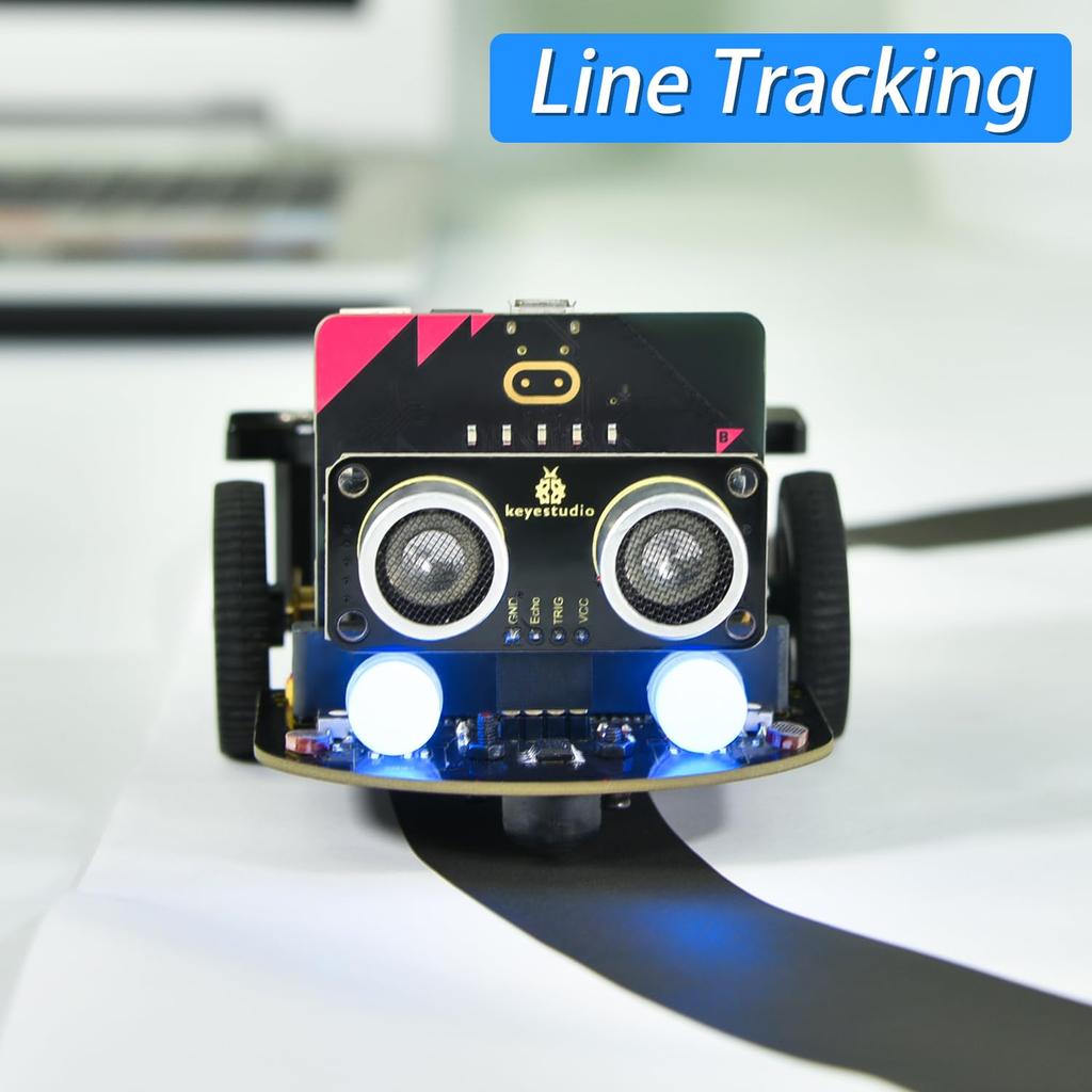 KEYESTUDIO Micro:Стартовый набор робота bit V2 (без микро:немного) для Makecode и Python