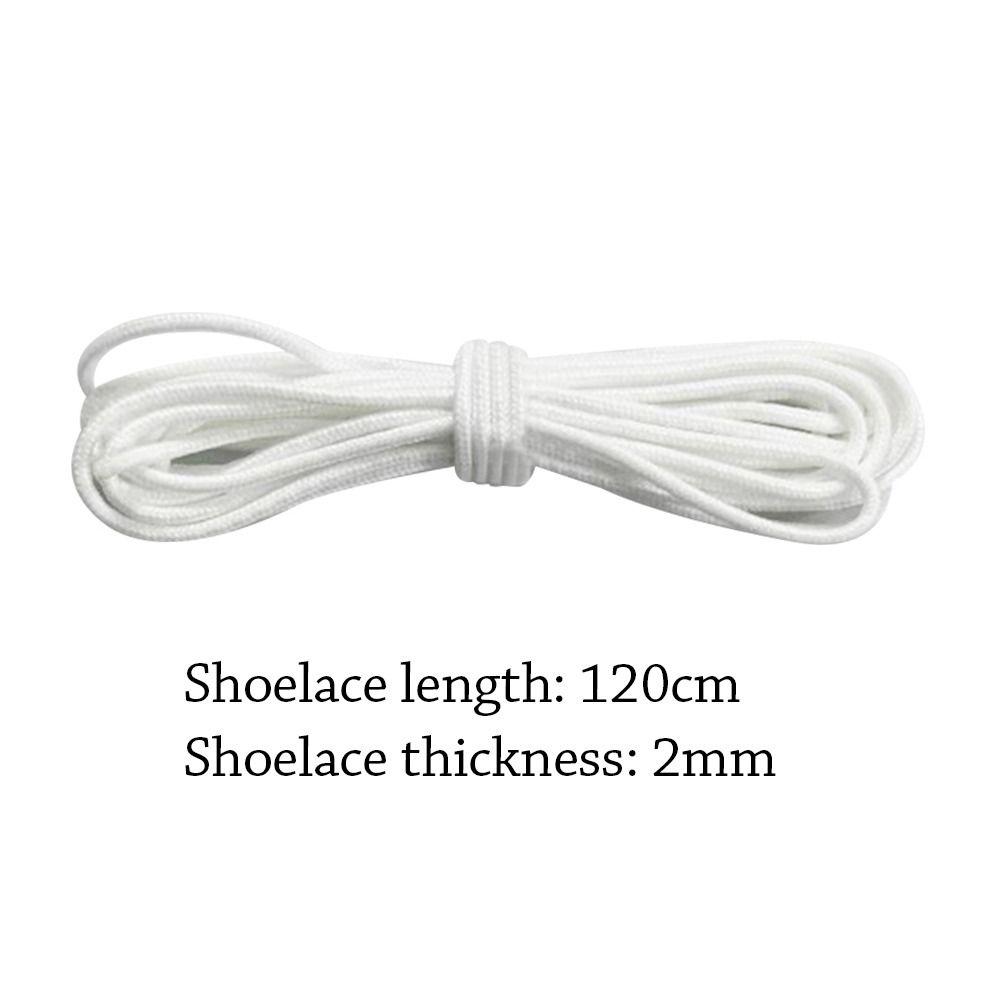 Casual Quick Lace Kit Colorful Fabric Shoe Laces Soft Shoelaces Sneakers