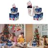 Double Theme Santa Layer Money Box With Surprise Gift For Party Christmas