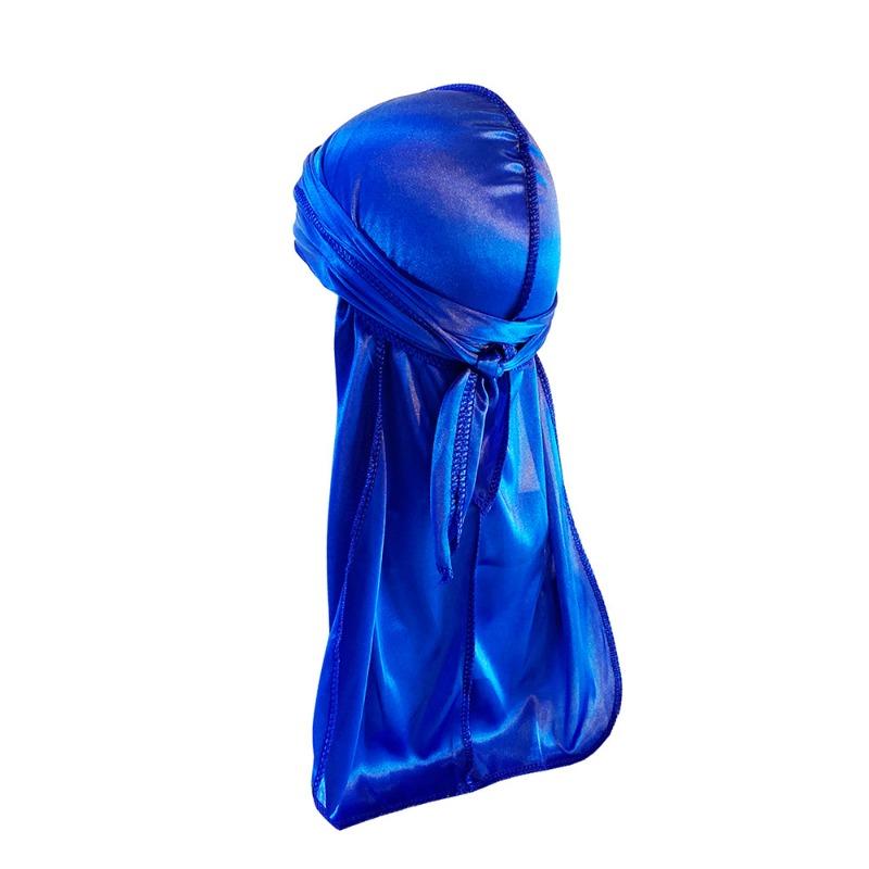 Уличный танцевальный велоспорт шарф на голову на резинке эластичный утолщенный плотный легкий тканевый длинный хвост шляпа SILKY DURAG