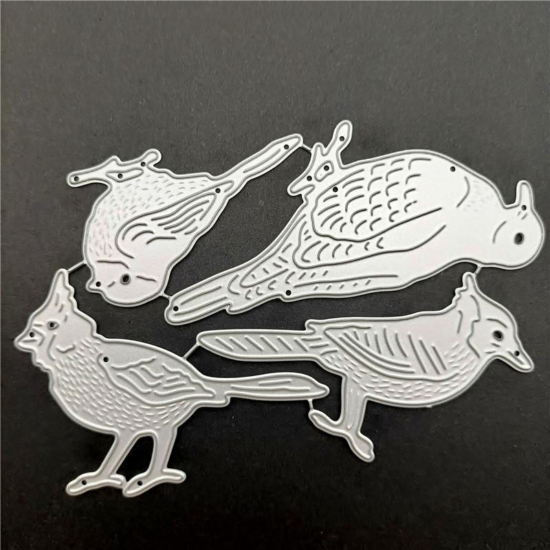 Birds Metal Cutting Dies Stencil DIY Scrapbooking Photo Album Decor Embossing Cards Making DIY Crafts