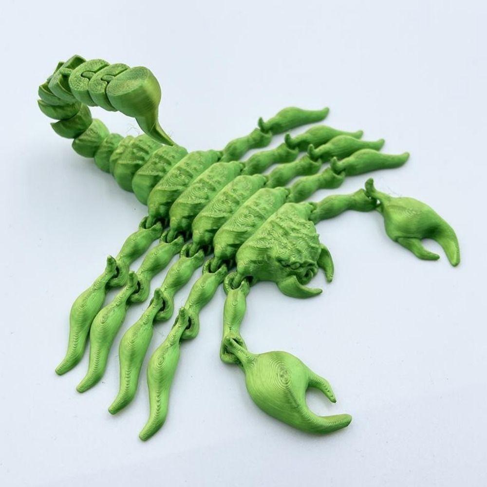 Articulated 3D Printed Simulation Toy Creative Animal Simulation Model Model Display
