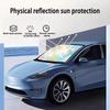 Ar Windshield Sunshade Cover for Maserati Ghibli Levante Quattroporte MC20 GranTurismo Front Window Sun Shade UV Protection