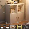Multifunctional Floor-Standing Bookshelf & Dustproof Storage Unit