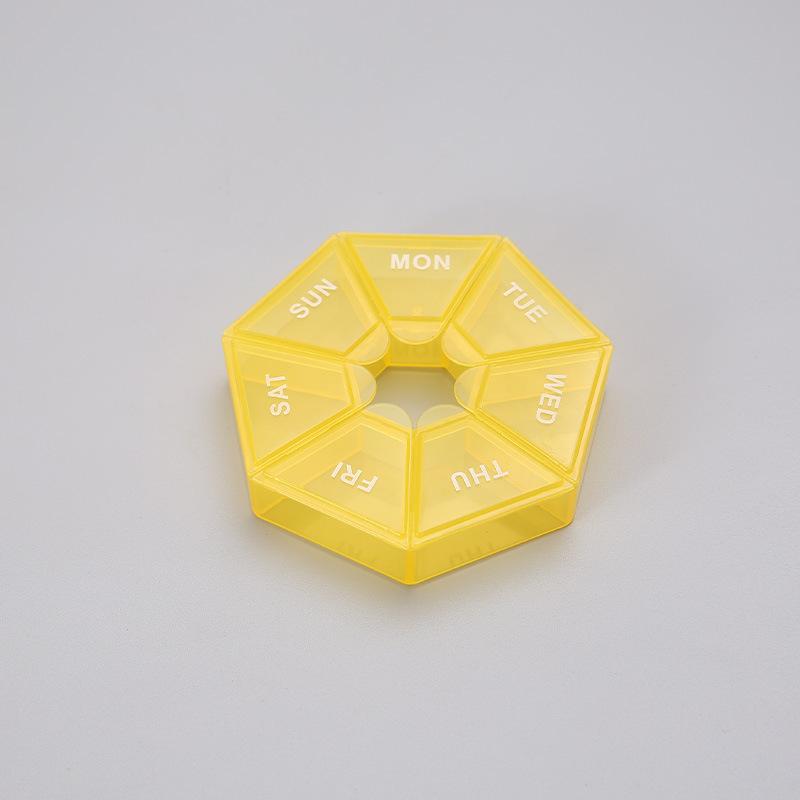 7 сеток, портативный еженедельный чехол для таблеток, коробка для хранения, контейнер, мини-органайзер для лекарств, дозатор для планшетов, разветвители, предотвращают забывание