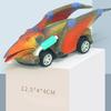 T-Rex Dinosaur Model Toys Four Wheel Pull Back Dinosaur Model Dino Toy Pull Back Car Dinosaur Toy