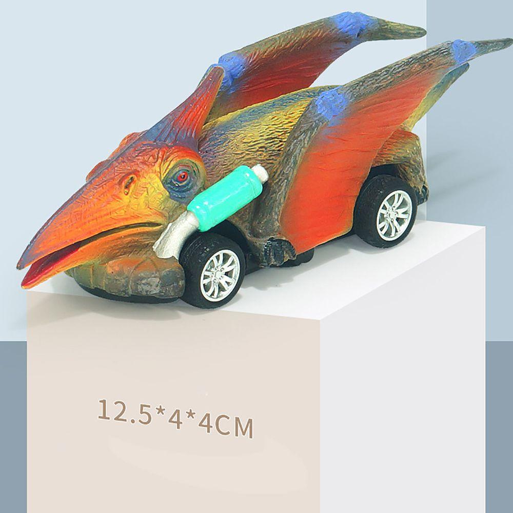 T-Rex Dinosaur Model Toys Four Wheel Pull Back Dinosaur Model Dino Toy Pull Back Car Dinosaur Toy