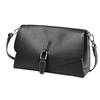 Premium Genuine Leather Shoulder Bun Top Layer Cowhide Women's Bag Temperament Soft Leather Crossbody Underarm Bag