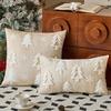 INS Style Throw Pillowcover Christmas Tree Cushion Cover Velvet Christmas Pillowcase  Sofa/Bed