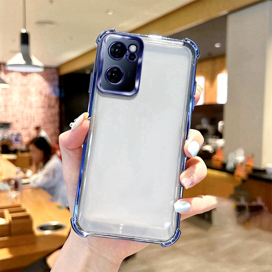 Ударопрочный чехол для объектива для OPPO Find X5 X3 A3 A5X A5 A6 Pro 5G A80 A9 A94 A40 A40m A60 Reno 13F 13 14 F 14F Силиконовый чехол с покрытием