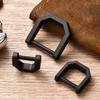 Portable Titanium Horseshoe Buckles Multifunctional Keychain Hooks  Outdoor Accessories