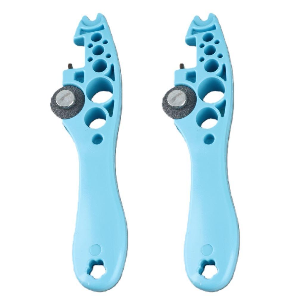 2Pcs Plastic Ampoule Bottle Opener Grinding Wheel Multifunctional Ampoule Cutter Home Use