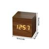 Wooden Desktop Clock LED Digital Alarm Clocks Bedside LED Alarm Clocks Electronic Clocks Office Decoration Reloj De Escritorio