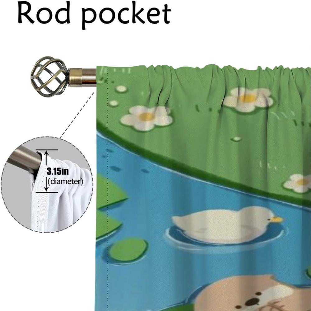 Summer Kitchen Curtains for Camera Modern Living Room Curtains 2 Pieces Tulle for Bedroom Shades Halloween Decoration Partition