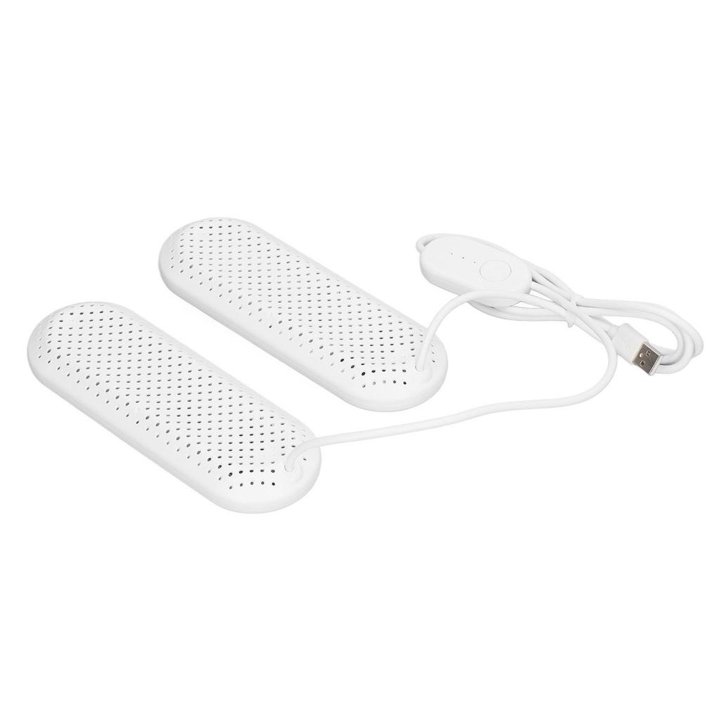 Бытовая USB-сушилка для обуви, студенческое общежитие, дезодорирующая сушилка для обуви для взрослых с таймером, белая