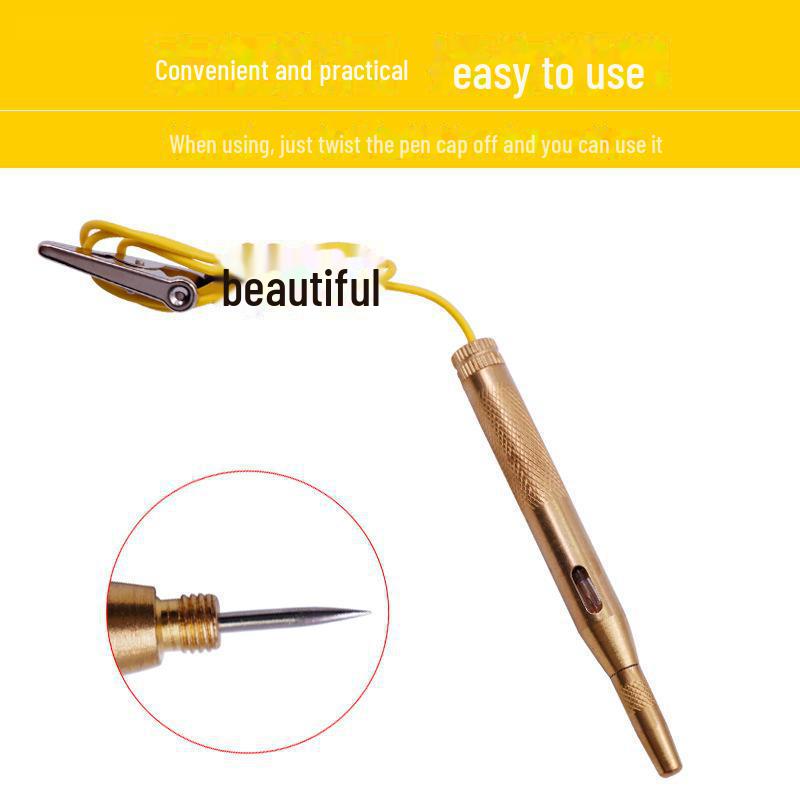 Медная автомобильная контрольная лампа для технического обслуживания и ремонта 6 В/12 В/24 В