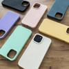 Eco-Friendly Mint Silicone iPhone 13 Pro Max Case - Durable Phone Cover by Hurtel