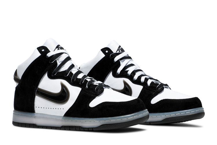 Men's Sneakers Nike Dunk High Slam Jam White Black White/Clear-Black