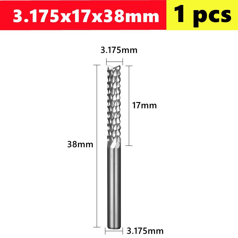 PCB corn milling cutter Carbide End Mill 3.175/4/6/6.35/8/10/12mm shank, CNC Cutting Milling PCB MDF ABS Tools Router Bit