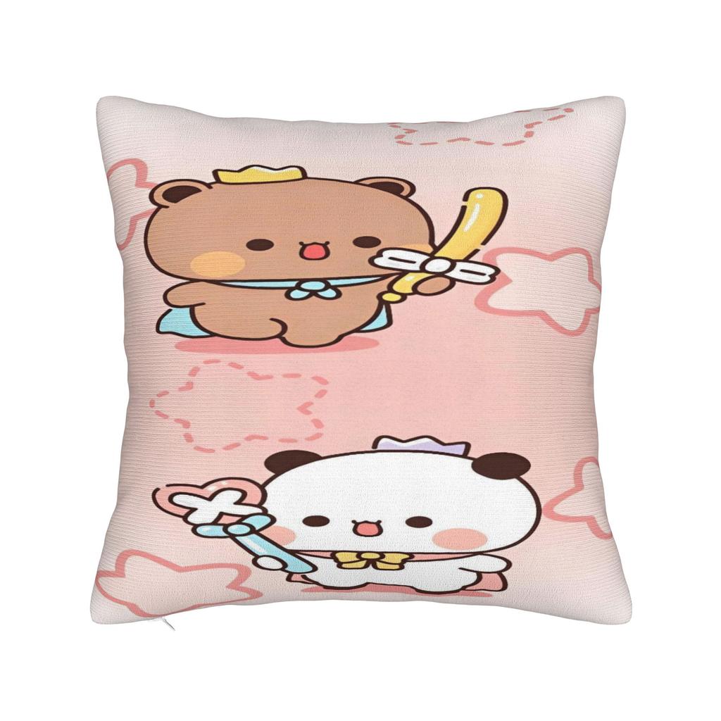 Наволочка Бубу и Дуду Мягкая наволочка-подушка Милая забавная наволочка для свадебной вечеринки, домашнего декора