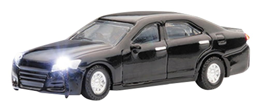 KATO N Gauge Just Plug Sedan Black Diorama Supplies 24-684A