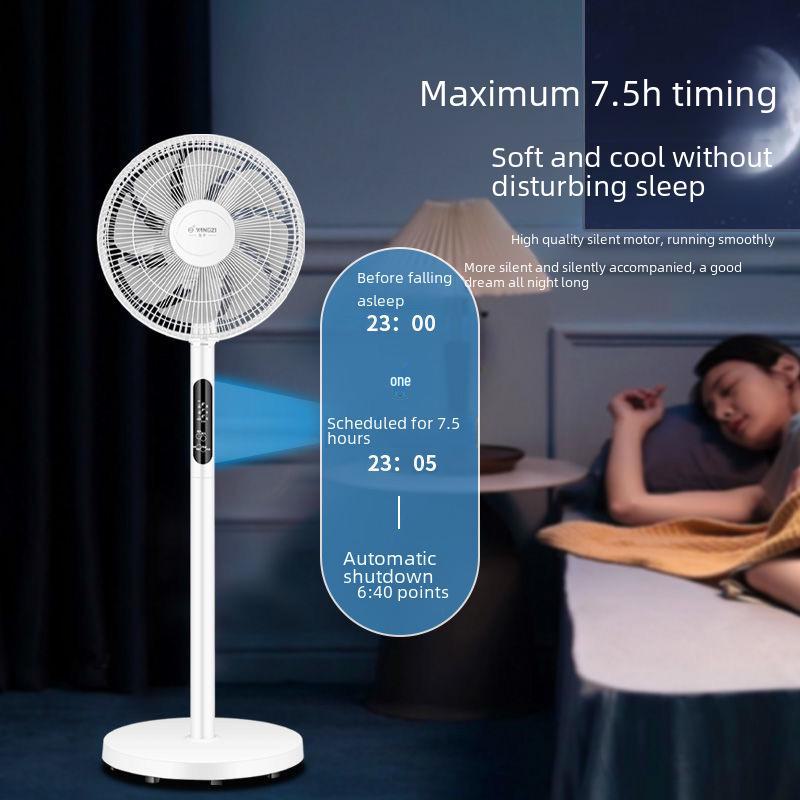 Вертикальный электрический вентилятор высокой мощности Yangzi с дистанционным управлением для дома, офиса или общежития.