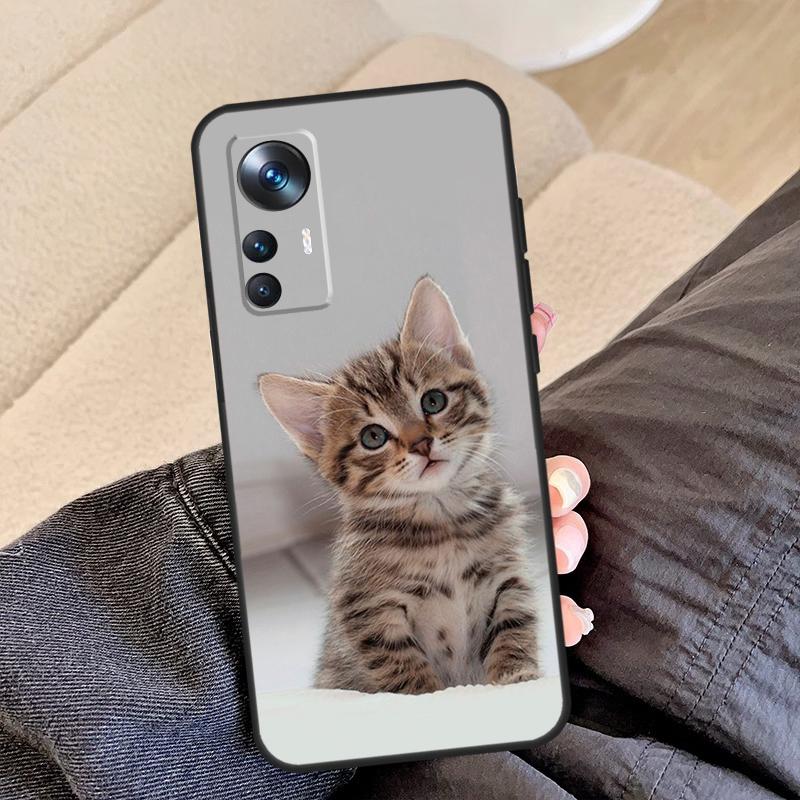 Kitted Cats Cute Case For POCO F5 X5 X3 Pro F4 X4 F3 C65 Cover For Xiaomi 13T Pro 11T 12T 14 12 13 Lite 12X