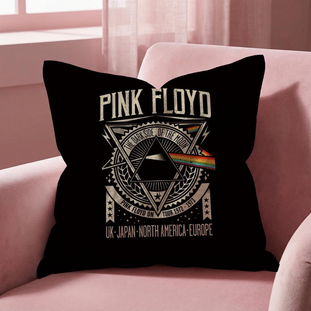 Классическая наволочка для подушки с изображением группы P-Pink F-FloydS, многоцелевая, для дома и автомобиля - Двусторонняя, мягкая и прочная, для ежедневного использования