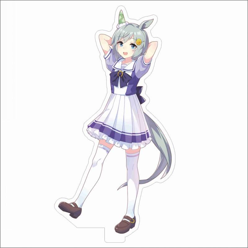 Япония красивая дербиль 15 см персонажи мультфильмов акриловая двухсторонняя подставка модель каваи милая офисная декоративная панель постоянные поклонники записи