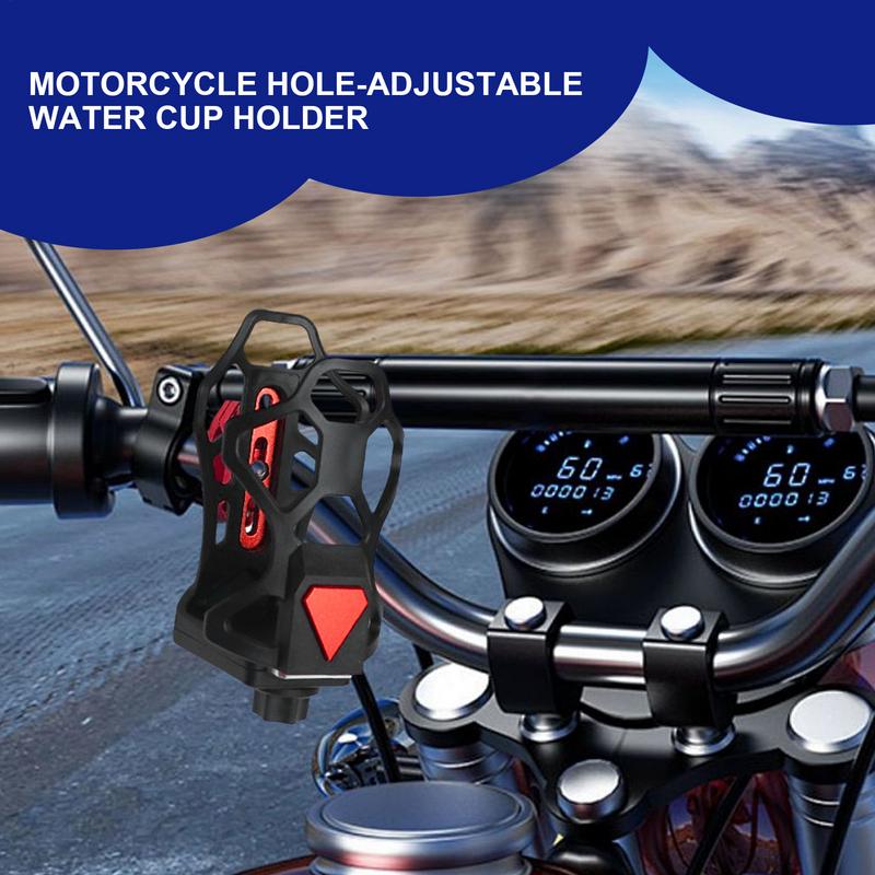 Крепление для стакана для мотоцикла ATV, крепление для держателя бутылки для воды для ATV, стабильный держатель для стакана для аксессуаров для скутеров для велосипеда, лодки, коляски