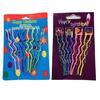 Supply Candles Birthday 8pcs/pack Decor Flame Party Colorful Cake Curved
