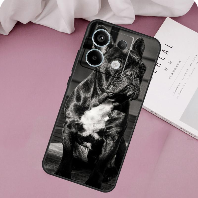 Чехол для телефона French Bulldog Dog для Redmi Note 13 Pro 9 10 11 12 Pro Plus 9S 10S 11S 12S Чехол для Redmi 12C 10C 13C