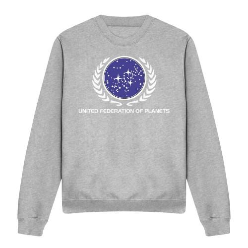 Star Trek Unisex Adult United Federation Logo Sweatshirt